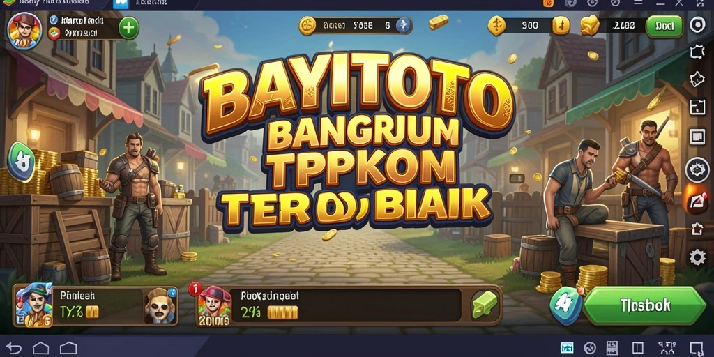 Screenshot gameplay BAYITOTO menampilkan pengelolaan bisnis yang seru.
