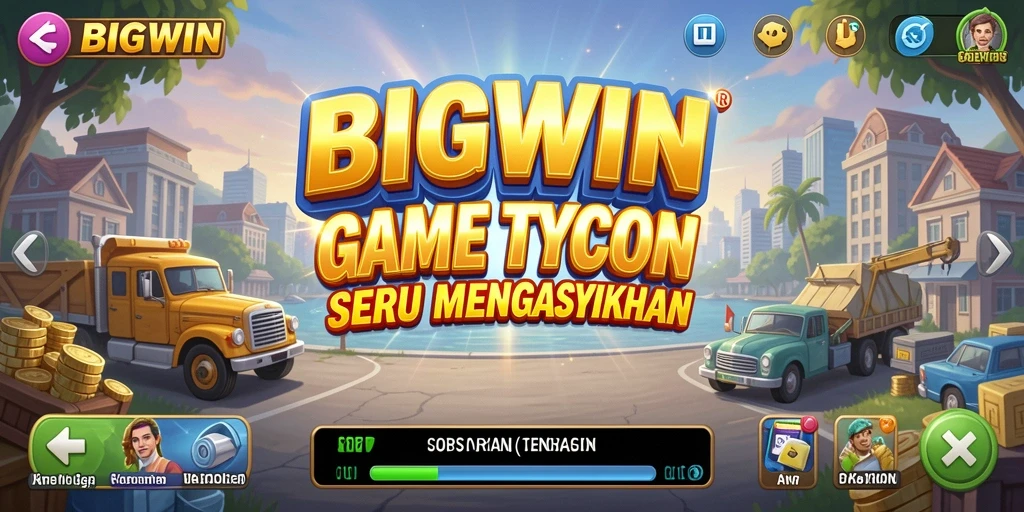 Tangkapan layar menunjukkan gameplay seru dalam BIGWIN.