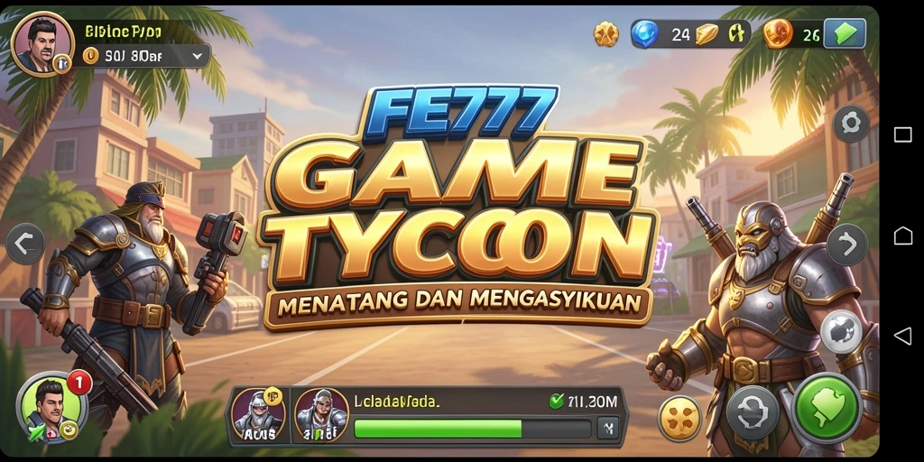 Screenshot FE777 menampilkan gameplay Tycoon yang seru dan menarik.