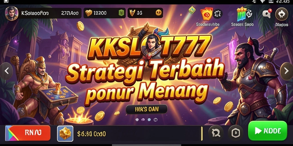 Screenshot gameplay KKSLOT777 yang menunjukkan aksi strategi.