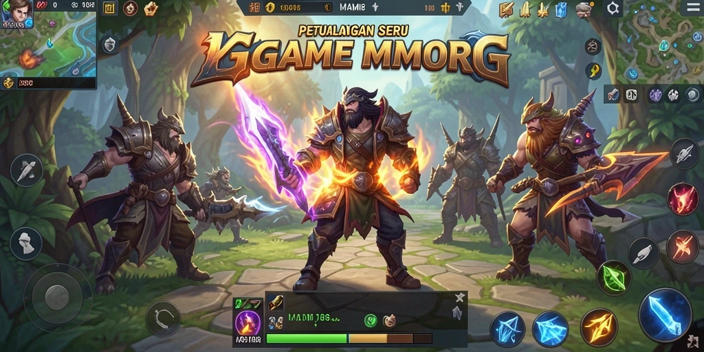 Screenshot gameplay MAMI188 menampilkan aksinya yang seru dalam dunia MMORPG.