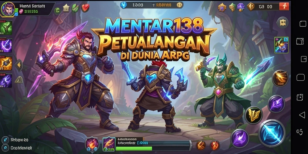Tampilan seru dari gameplay MENTARI138 di dunia fantasi.
