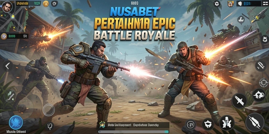 Screenshot menampilkan pertarungan seru di dunia NUSABET yang penuh aksi.