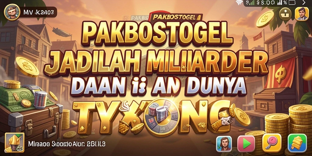 Tampilan gameplay PAKBOSTOGEL yang menarik dan mendetail.